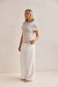Jana Knit Top Sand