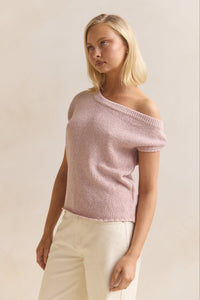 Minah Knit Top Light Pink