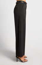 Load image into Gallery viewer, Elsie Wide Leg Pants With Belt Black
