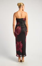 Load image into Gallery viewer, Kiara Mesh Midi Dress Floral

