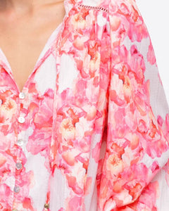 Ajay Blouse Pink Floral