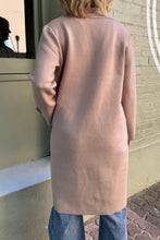 Load image into Gallery viewer, Bridget Knit Coat Latte
