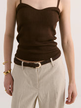Load image into Gallery viewer, Classica Genuine Leather Belt - Brown | Lustre &amp; Sage
