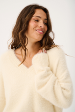 Load image into Gallery viewer, Emmie Knit Sweater - Cream | Cartel &amp; Willow
