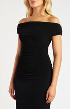 Load image into Gallery viewer, Marri Textured Bodycon Dress Black
