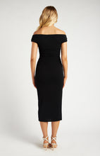 Load image into Gallery viewer, Marri Textured Bodycon Dress Black
