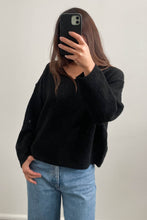Load image into Gallery viewer, Abba Knit Jumper Black

