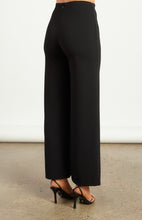 Load image into Gallery viewer, High Waisted Jersey Pants Black
