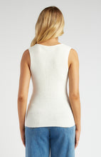 Load image into Gallery viewer, Edie Knit Vest White
