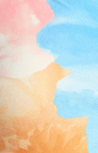 Load image into Gallery viewer, Lisbeth Maxi Dress Blue Pink Floral
