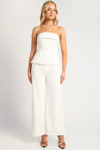 Load image into Gallery viewer, Ashton Top And Pants Set White
