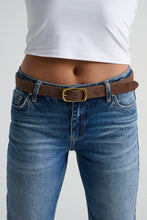 Load image into Gallery viewer, Heidi Genuine Suede Belt Mocha
