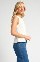 Load image into Gallery viewer, Meshki Vest Top White
