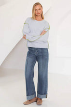 Load image into Gallery viewer, Sharon Knit Jumper Blue Green | Paper Heart
