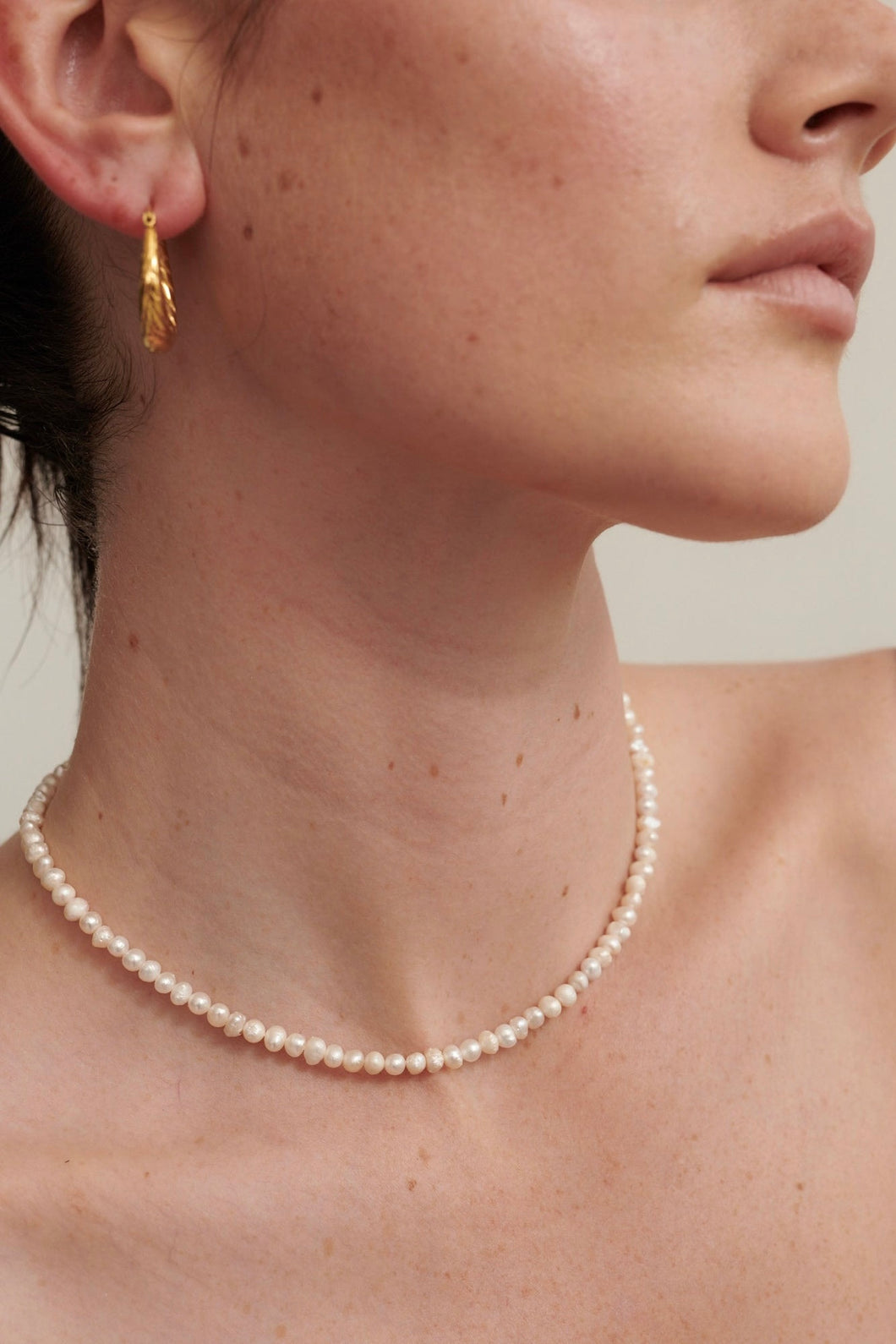 Freshwater Pearl Gold Plated Choker