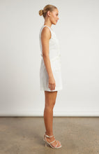 Load image into Gallery viewer, Titley Contrast Stitching Dress White
