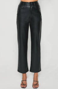 Dilyene Faux Leather Pants