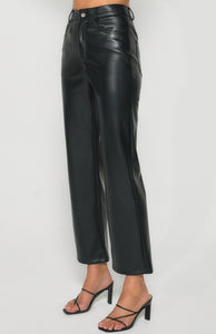 Dilyene Faux Leather Pants