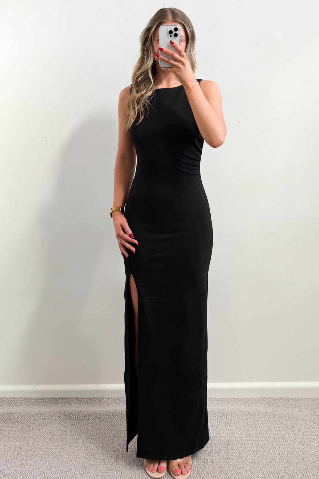 Agnes Maxi Dress Black