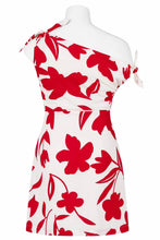 Load image into Gallery viewer, Vanee Mini Dress Red Floral
