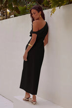 Load image into Gallery viewer, Jaspin Midi Dress Black
