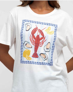 Paper Heart Lobster Tee