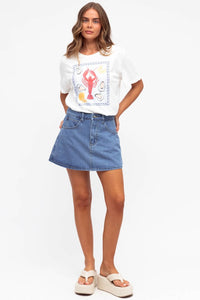 Paper Heart Lobster Tee