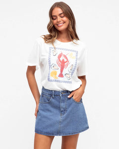 Paper Heart Lobster Tee