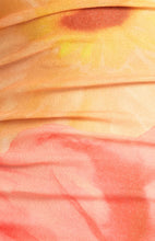 Load image into Gallery viewer, Lisbeth Maxi Dress Coral Yellow Floral

