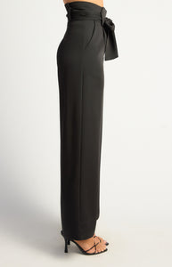 Giovanni Wide Leg Pants Black