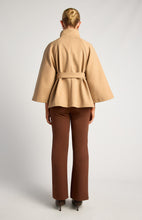 Load image into Gallery viewer, Norella Cape Coat Camel
