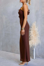 Load image into Gallery viewer, Meriden Maxi Dress Chocolate
