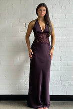 Load image into Gallery viewer, Aleena Maxi Dress Plum
