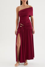 Load image into Gallery viewer, Aveline Maxi Dress Burgundy

