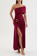 Load image into Gallery viewer, Aveline Maxi Dress Burgundy
