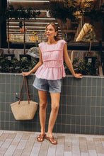 Load image into Gallery viewer, Hailey Top Pink by Paper Heart
