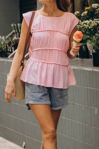 Hailey Top Pink by Paper Heart