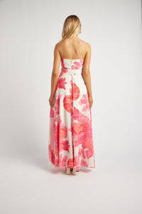 Giorgia Maxi Dress Pink Floral