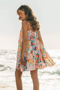 Sunburst Mini Dress