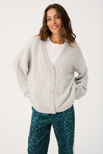Load image into Gallery viewer, Adela Knit Cardi - Grey Marle | Cartel &amp; Willow
