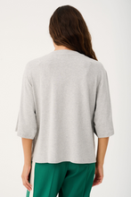 Load image into Gallery viewer, Solana Tee Grey Marle | Cartel &amp; Willow
