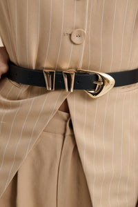 Pebble Dome Black Belt Black