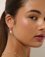 Load image into Gallery viewer, Daphne 18K Gold Plated Pearl Earrings
