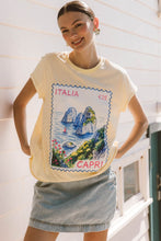 Load image into Gallery viewer, Paper Heart Italia Tee Butter
