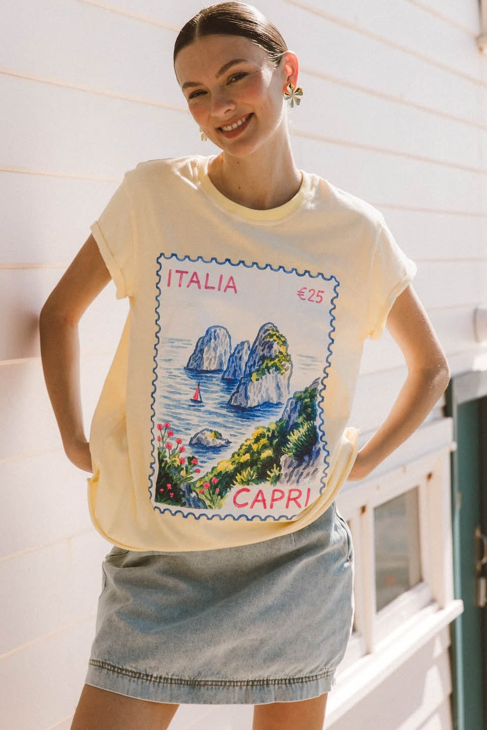 Paper Heart Italia Tee Butter
