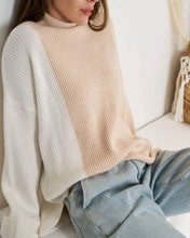 Load image into Gallery viewer, Palatine Two Tone Knit Beige

