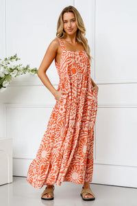 Tangello Soleil Maxi Dress