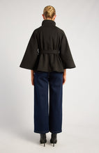 Load image into Gallery viewer, Norella Cape Coat Black
