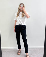 Load image into Gallery viewer, Wakee Nilsa Cotton Jogger Black
