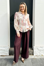 Load image into Gallery viewer, Artisan Border Lace Trim Blouse
